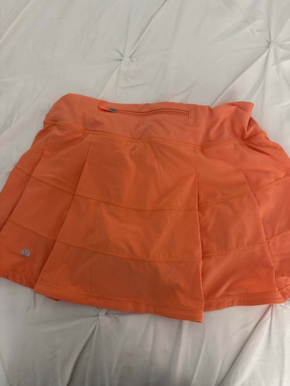 lululemon athletica Orange Athletic Skirt
